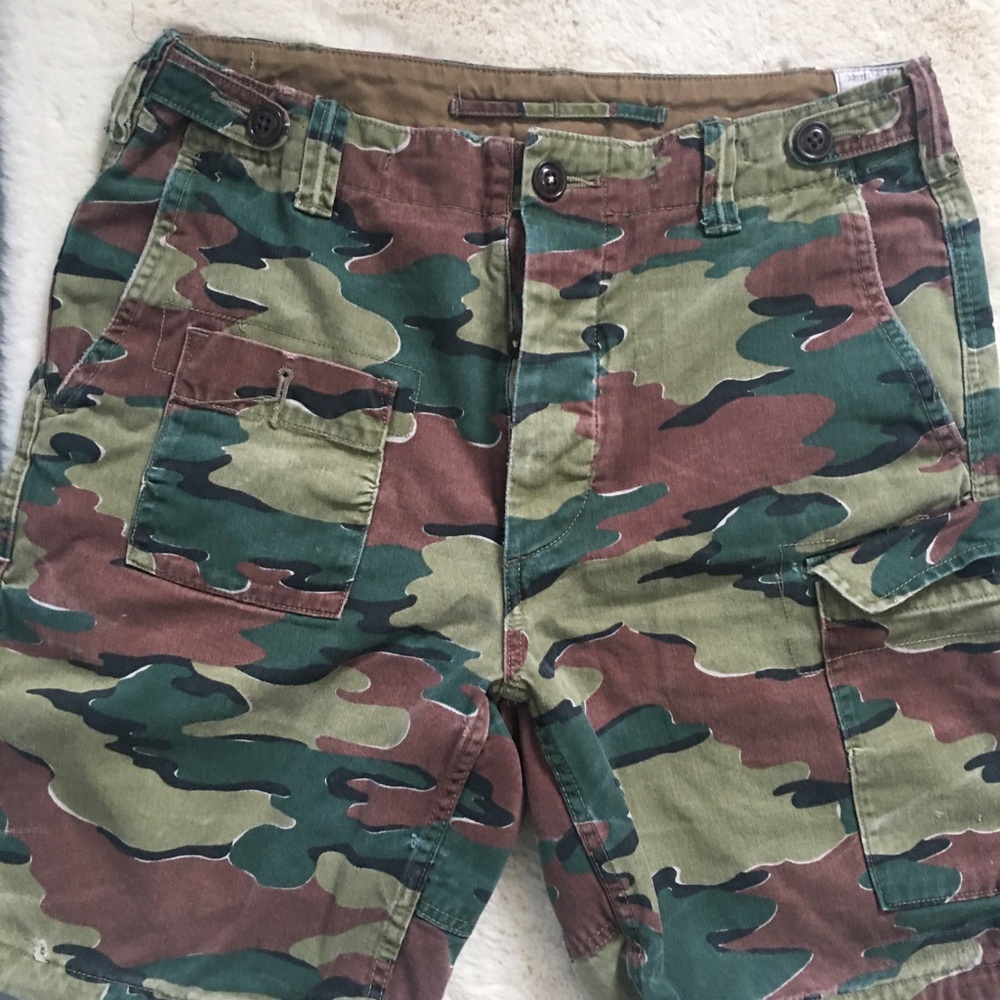 Polo Ralph Lauren Vintage Combat Cargo Shorts - Picture 2 of 12